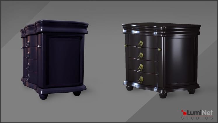game ready assets modeling